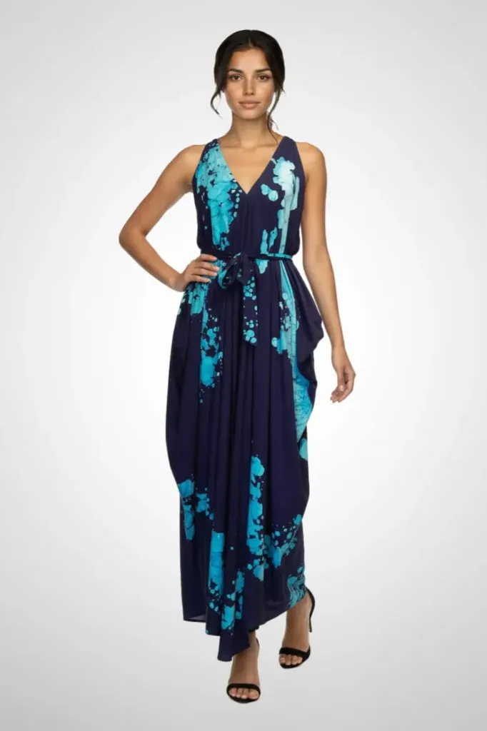 [LW008] Silk Long Dress